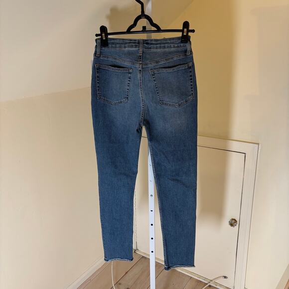 Gap Teen NWT Girls' Sky High Skinny Ankle Dark Wash Jeans Size 16 - Picture 6 of 10